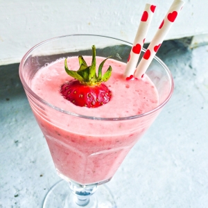 jordbær smoothie
